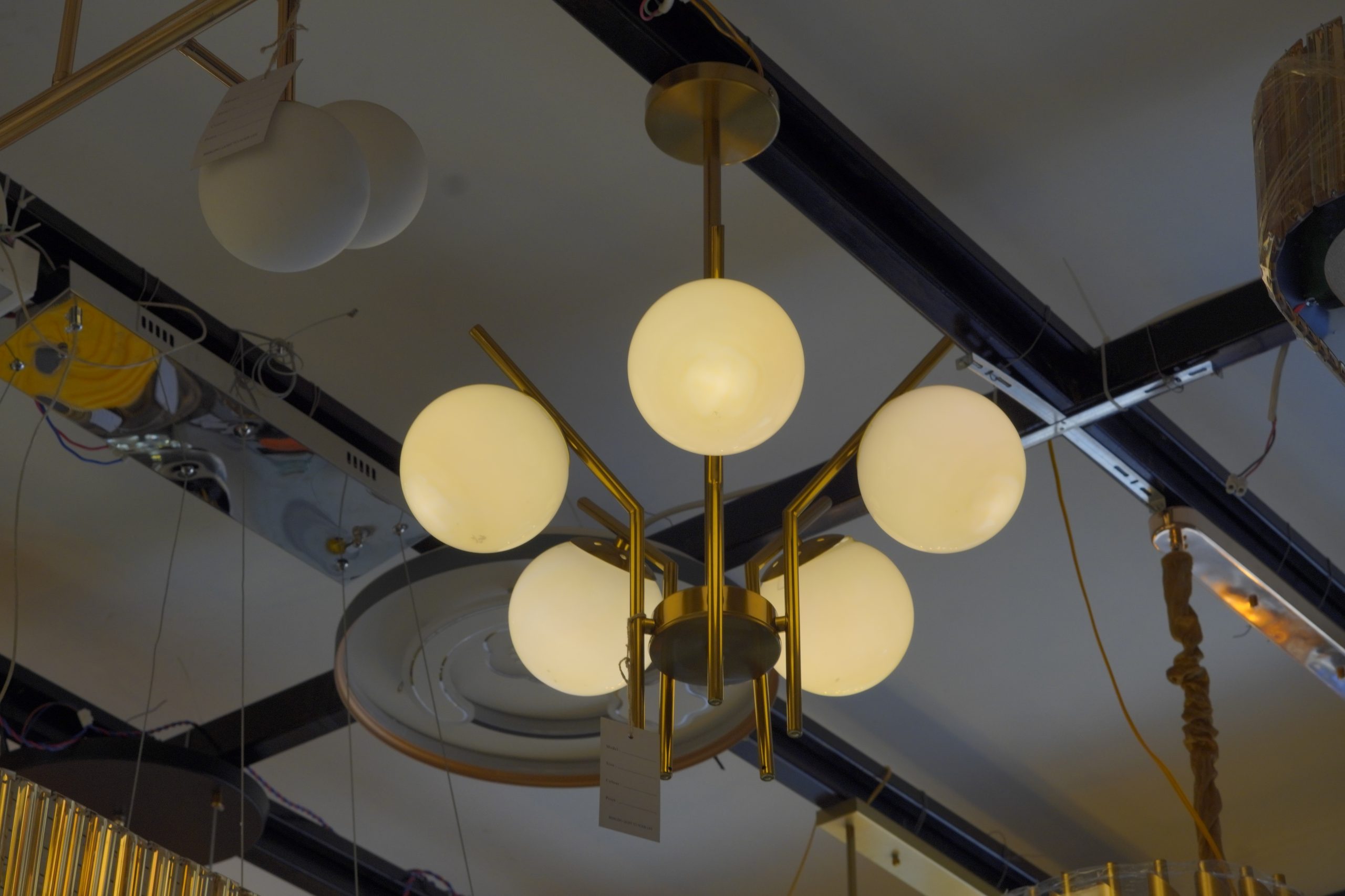 GLASS SIMP  BALLS BY VL